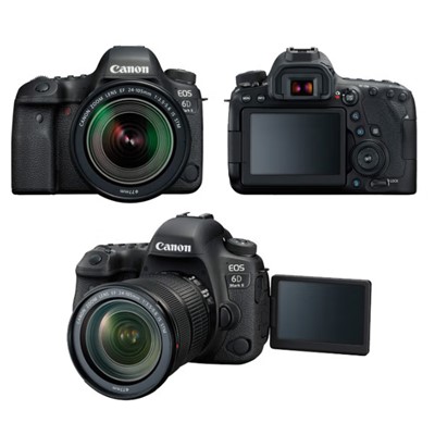 佳能（canon）EOS6DMarkII  单反相机 单反机身套机 全画幅专业单反套机 EF24-105mm F4 IS USM红圈镜头 标准套餐